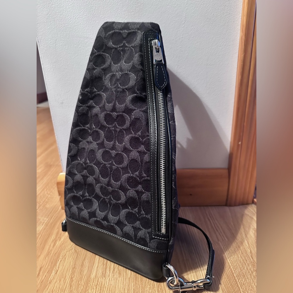 Black Coach Crossbody Bag